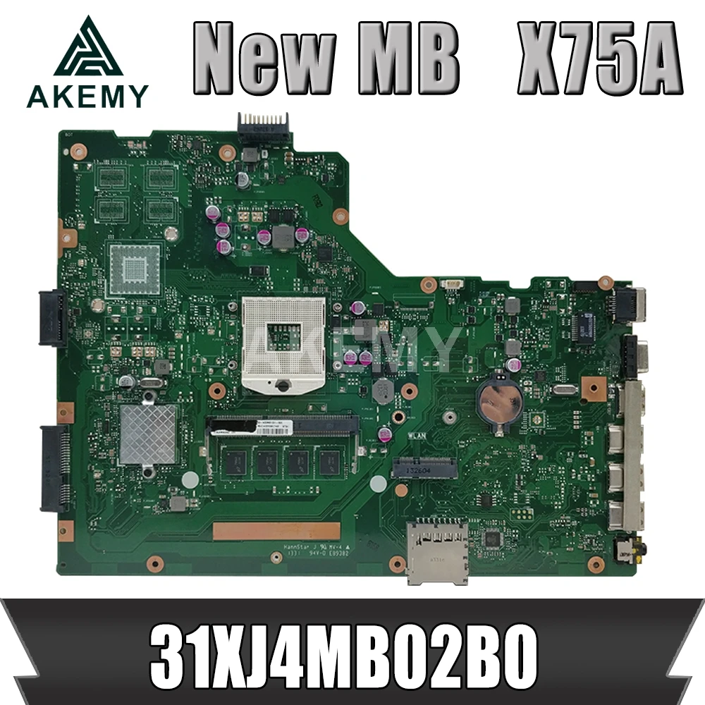 X75VB X75VD Mainboard REV:2.0 For Asus X75VC X75VD X75V X75A X75A1 Laptop motherboard 31XJ4MB02B0 HM70
X75VB X75VD Mainboard REV:2.0 For Asus X75VC X75VD X75V X75A X75A1 Laptop motherboard 31XJ4MB02B0 HM70