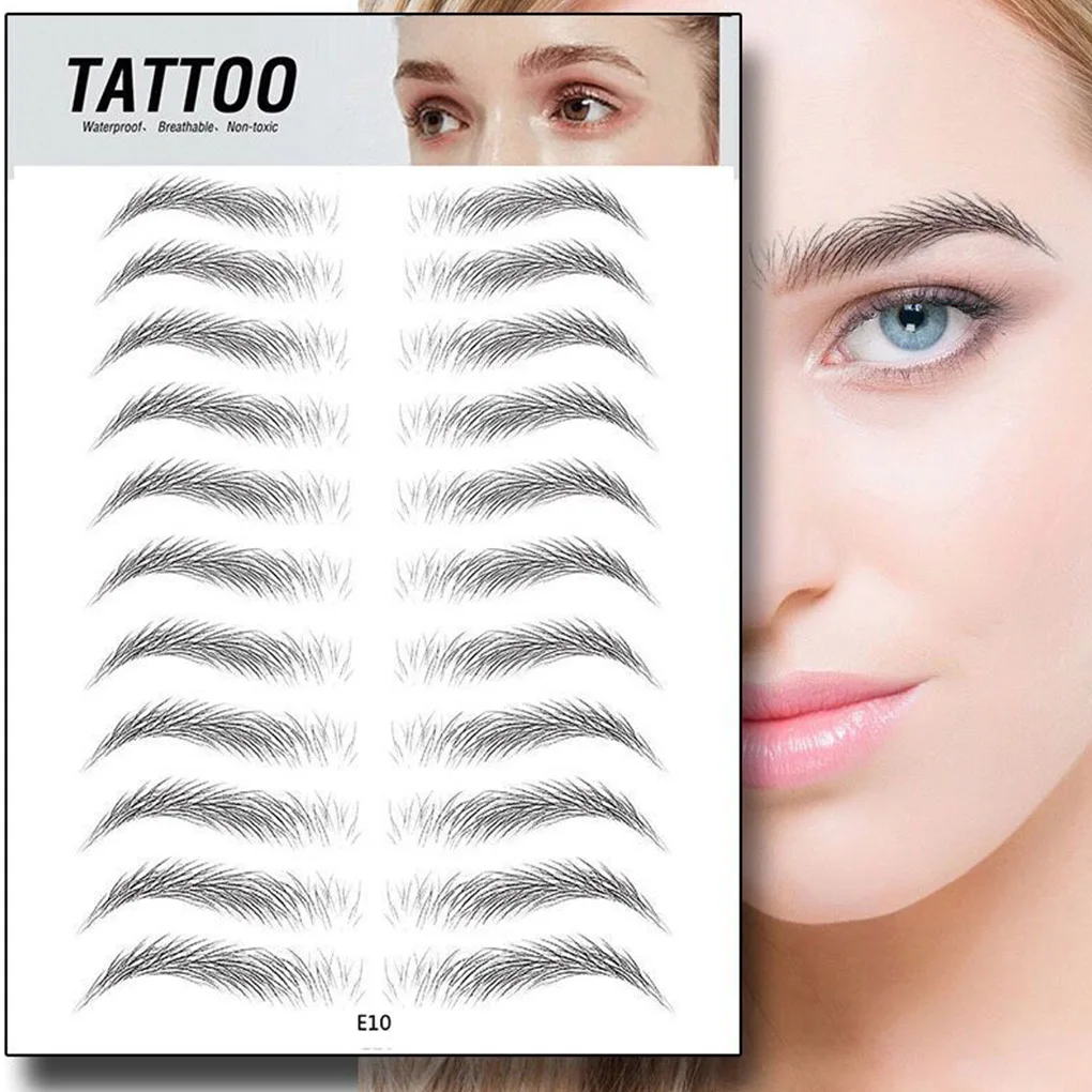 Hot Sale 3D Polyester Eyebrows Makeup Waterproof Eyebrow Tattoo Sticker Long Lasting Natural Fake Eyebrow Cosmetics
Hot Sale 3D Polyester Eyebrows Makeup Waterproof Eyebrow Tattoo Sticker Long Lasting Natural Fake Eyebrow Cosmetics