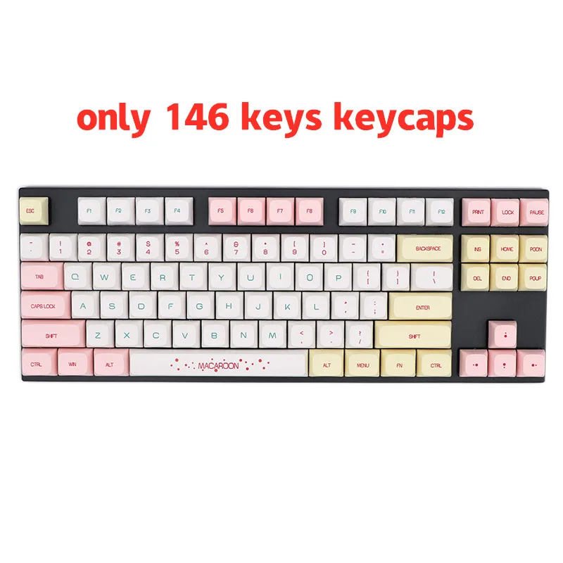 146 колпачков для клавиш XDA Profile PBT колпачки для клавиш Макарон краска Сублимация колпачки для проводной USB механической игровой клавиатуры
146 колпачков для клавиш XDA Profile PBT колпачки для клавиш Макарон краска Сублимация колпачки для проводной USB механической игровой клавиатуры
