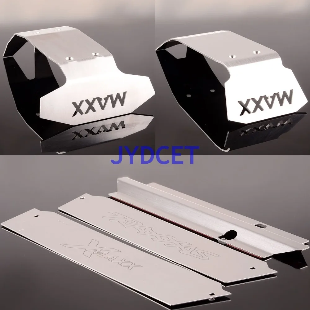 #7744 Front&Rear Stainless Steel Chassis Armor Skid Plate Set FOR 1/5 Traxxas X-Maxx XMAXX 6S 8S 77086-4
#7744 Front&Rear Stainless Steel Chassis Armor Skid Plate Set FOR 1/5 Traxxas X-Maxx XMAXX 6S 8S 77086-4