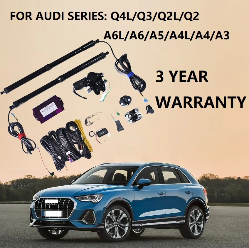 Power electric tailgate for AUDI A5 A4L auto trunk for AUDI Q4L Q3 electric tail gate lift for AUDI Q2L Q2 Car lift for A3
Power electric tailgate for AUDI A5 A4L auto trunk for AUDI Q4L Q3 electric tail gate lift for AUDI Q2L Q2 Car lift for A3
