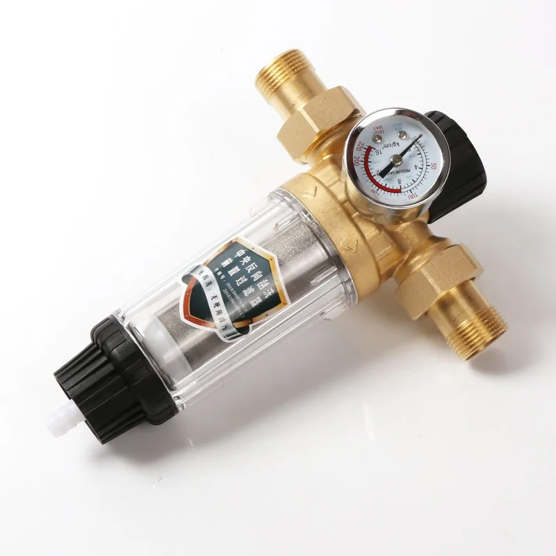 4-Port/6-Port with Meter Front Copper Filter Backwash Tap Water Stainless Steel Whole House Central Front Water Purifier
4-Port/6-Port with Meter Front Copper Filter Backwash Tap Water Stainless Steel Whole House Central Front Water Purifier