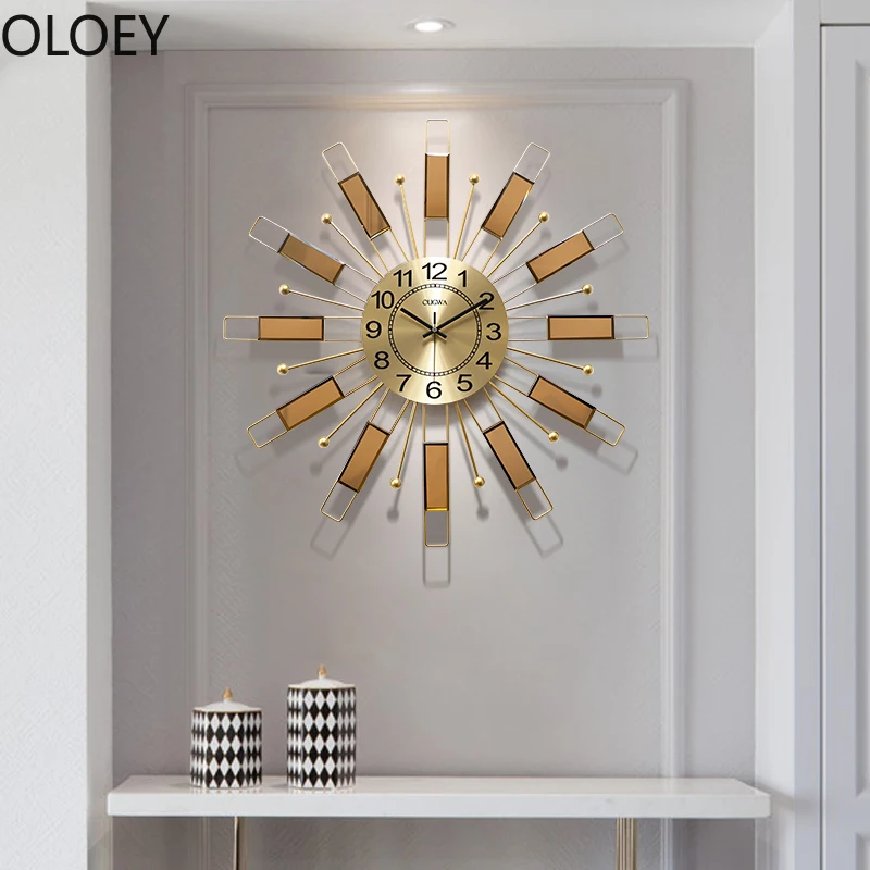 Luxury Large Wall Watch Metal Gold Silent Wall Clock Modern Design Creative Digital Clocks Wall Home Decor Farmhouse Decor
Luxury Large Wall Watch Metal Gold Silent Wall Clock Modern Design Creative Digital Clocks Wall Home Decor Farmhouse Decor