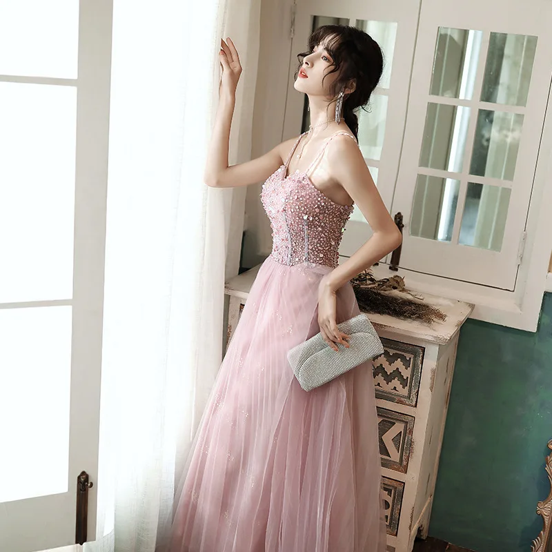 Fashion Spaghetti Strap A Line Evening Dress Colorful Sequins Strapless Backless Slim Prom Party Gown Photoshoot Lange Jurk
Fashion Spaghetti Strap A Line Evening Dress Colorful Sequins Strapless Backless Slim Prom Party Gown Photoshoot Lange Jurk