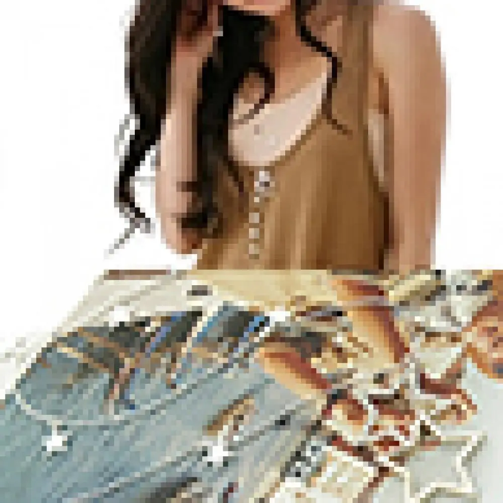 70% HOT SALE Women's Fashion Shiny Rhinestone Stars Pendant Long Chain Sweater Necklace
70% HOT SALE Women's Fashion Shiny Rhinestone Stars Pendant Long Chain Sweater Necklace