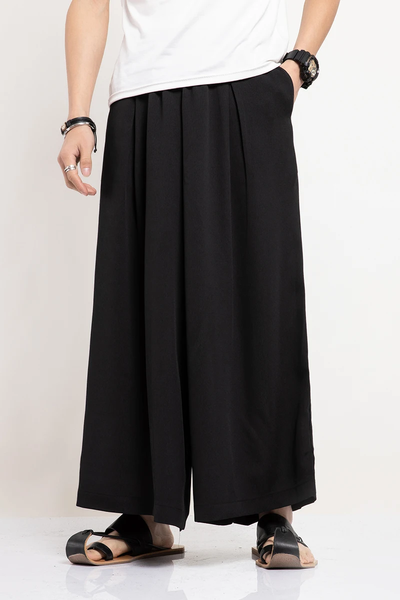 2020 Men Cotton Linen Wide Leg Pants White Harajuku Male Streetwear Harem Pants Man Chinese Style HanFu Kongfu Trousers Skirt
2020 Men Cotton Linen Wide Leg Pants White Harajuku Male Streetwear Harem Pants Man Chinese Style HanFu Kongfu Trousers Skirt