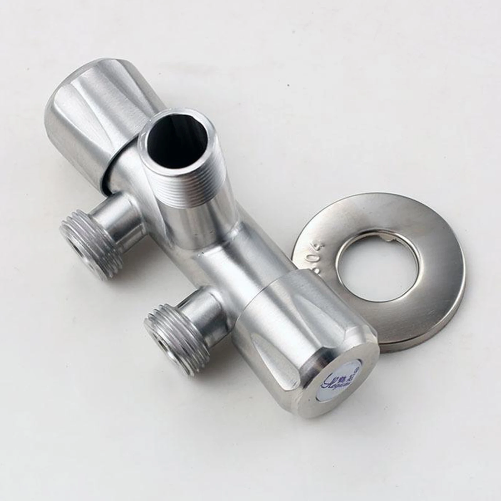 G1/2 Three-way Triangle Valve Out One Into Two Double Water Angle Valve Washing Machine Toilet Stop Valve Bathroom Supplies
G1/2 Three-way Triangle Valve Out One Into Two Double Water Angle Valve Washing Machine Toilet Stop Valve Bathroom Supplies