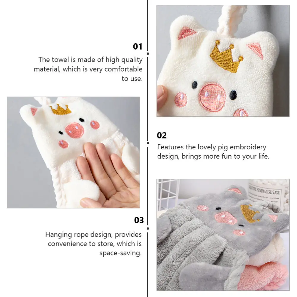 4pcs Household Hand Wipe Towel Lovely Embroidery Wipe Handkerchiefs Home Towels
4pcs Household Hand Wipe Towel Lovely Embroidery Wipe Handkerchiefs Home Towels