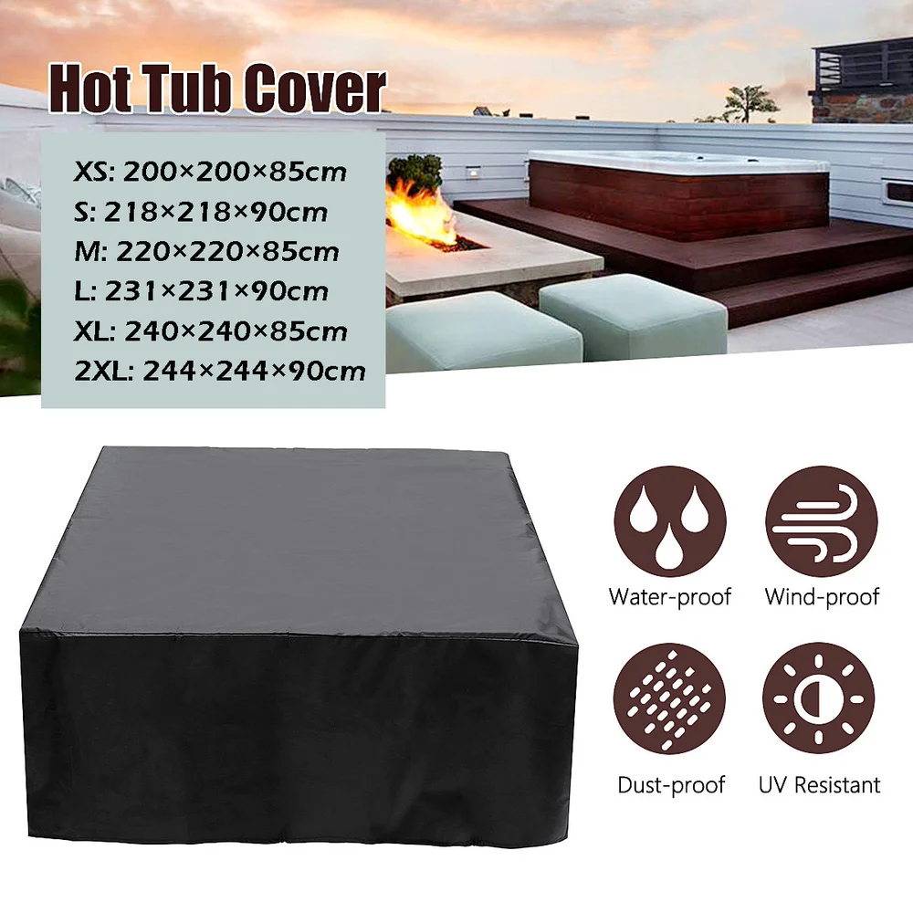 SPA Bathtub Dust Cover Polyethylene Anti-corrosion Anti-ultraviolet Square Hydrotherapy Dust Cover Snow Rain Waterproof Durable
SPA Bathtub Dust Cover Polyethylene Anti-corrosion Anti-ultraviolet Square Hydrotherapy Dust Cover Snow Rain Waterproof Durable