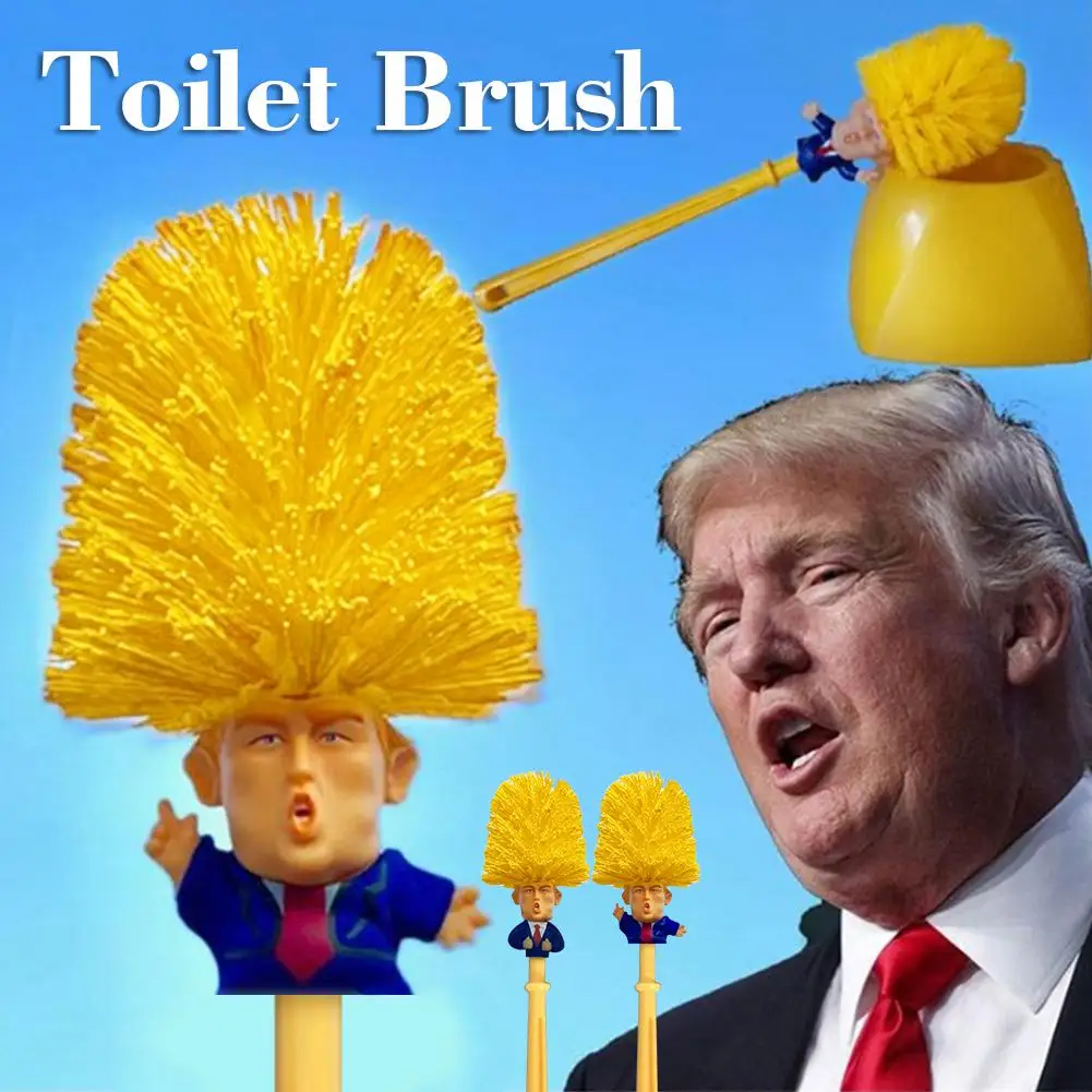 Donald Trump Toilet Bowl Brush Gag Gift Hand Made Bathroom Clean Tool Cleaning Bathroom
Donald Trump Toilet Bowl Brush Gag Gift Hand Made Bathroom Clean Tool Cleaning Bathroom