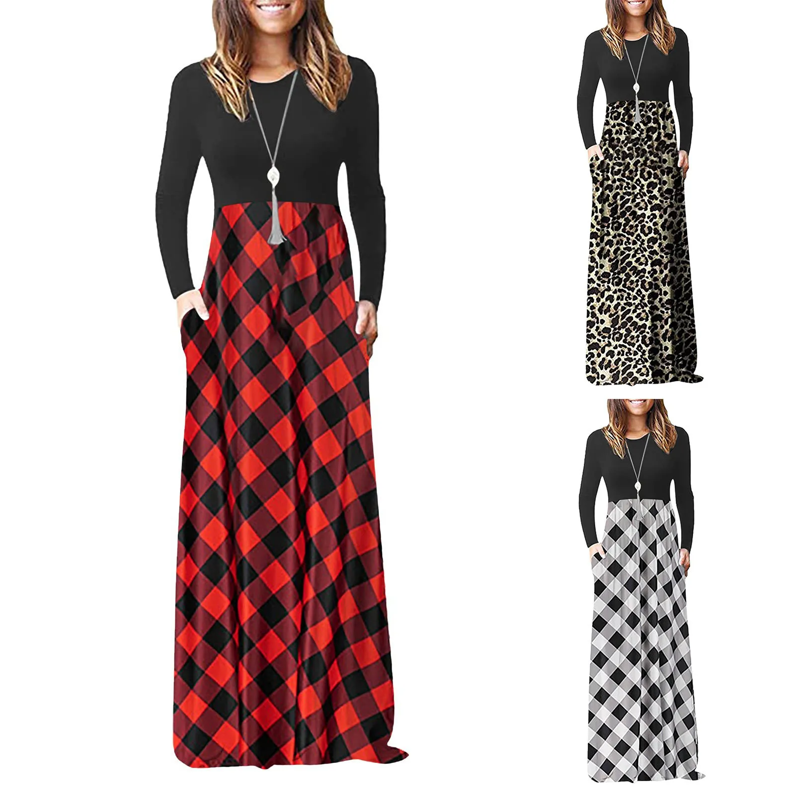 Autumn Maxi Dresses For Women Long Sleeves Y2K Clothes Patchwork Printed Casual Birthday Party Sexy Stretch Evening Dress
Autumn Maxi Dresses For Women Long Sleeves Y2K Clothes Patchwork Printed Casual Birthday Party Sexy Stretch Evening Dress