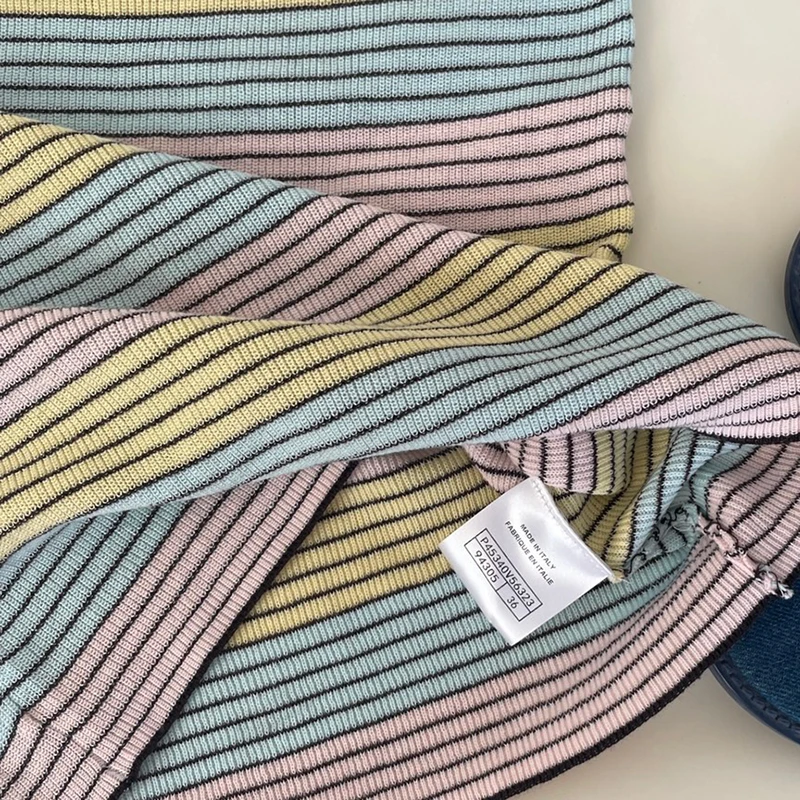 Casual Striped T Shirt Summer Short Sleeve Women Tops Basic Slim Knitted T Shirt Female
Casual Striped T Shirt Summer Short Sleeve Women Tops Basic Slim Knitted T Shirt Female