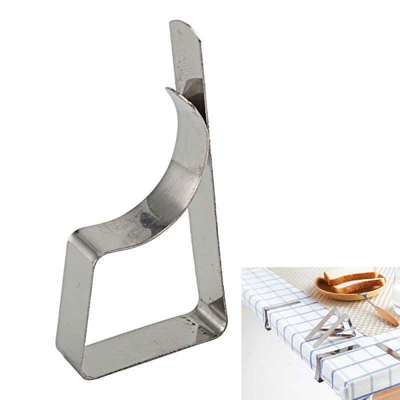 8 Pcs/Set Table Cover Cloth Clamp Holder Adjustable Stainless Steel Tablecloth Clip Kitchen Dining Wedding Party Tablecloth Clip
8 Pcs/Set Table Cover Cloth Clamp Holder Adjustable Stainless Steel Tablecloth Clip Kitchen Dining Wedding Party Tablecloth Clip