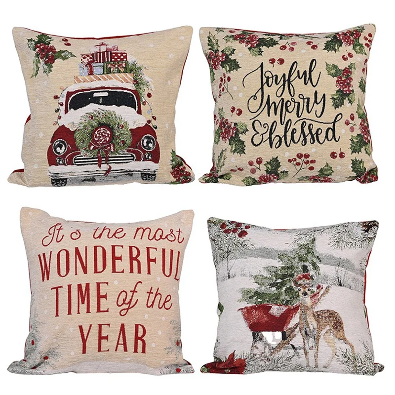 4 Pcs Home Decor Pillowcase Throw Pillow Cushion Cover Square Decorative Pillowcase for Couch, Sofa
4 Pcs Home Decor Pillowcase Throw Pillow Cushion Cover Square Decorative Pillowcase for Couch, Sofa