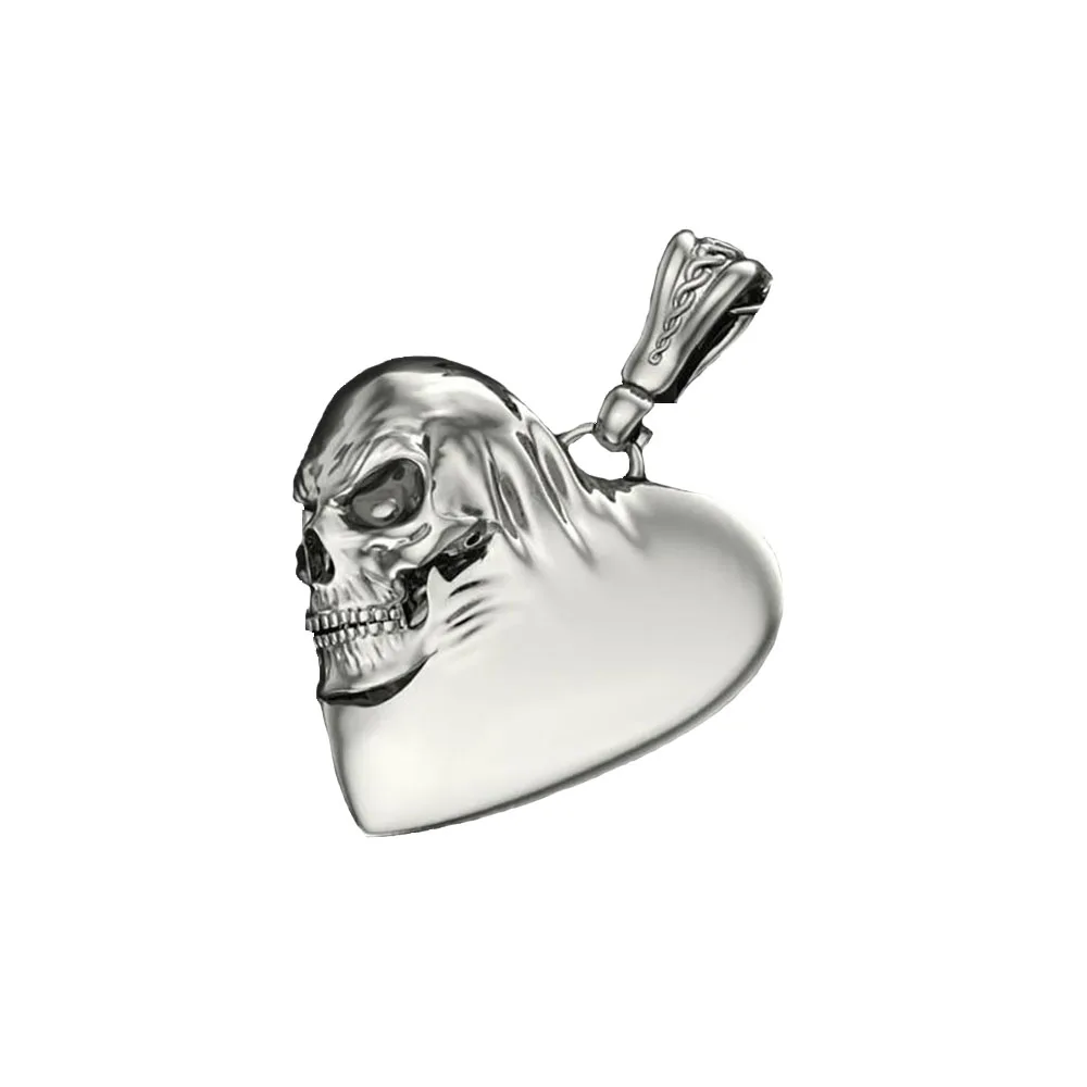 Punk 3D Skull Heart Pendant Necklace Pendant Couple Neck Pendants Accessories Charm For Making Jewelry For Man Women Gift
Punk 3D Skull Heart Pendant Necklace Pendant Couple Neck Pendants Accessories Charm For Making Jewelry For Man Women Gift