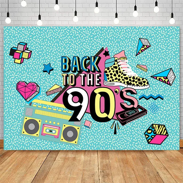 Back To The 90S Music Backdrop Birthday Party Background Party Photography Backgrounds
Back To The 90S Music Backdrop Birthday Party Background Party Photography Backgrounds