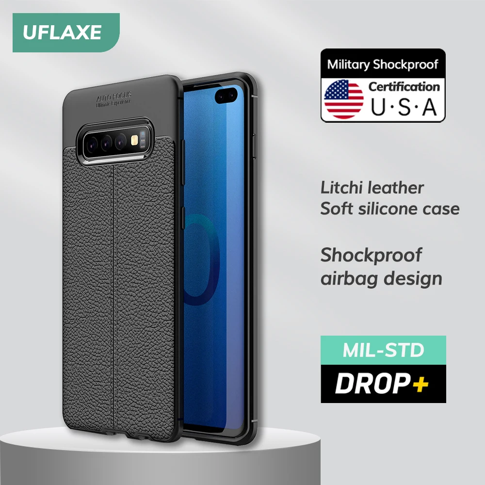 Soft Silicone Shockproof Case for Samsung Galaxy S10 Plus Samsung S8 S9 Plus Litchi Leather Business Style Back Cover Casing
Soft Silicone Shockproof Case for Samsung Galaxy S10 Plus Samsung S8 S9 Plus Litchi Leather Business Style Back Cover Casing