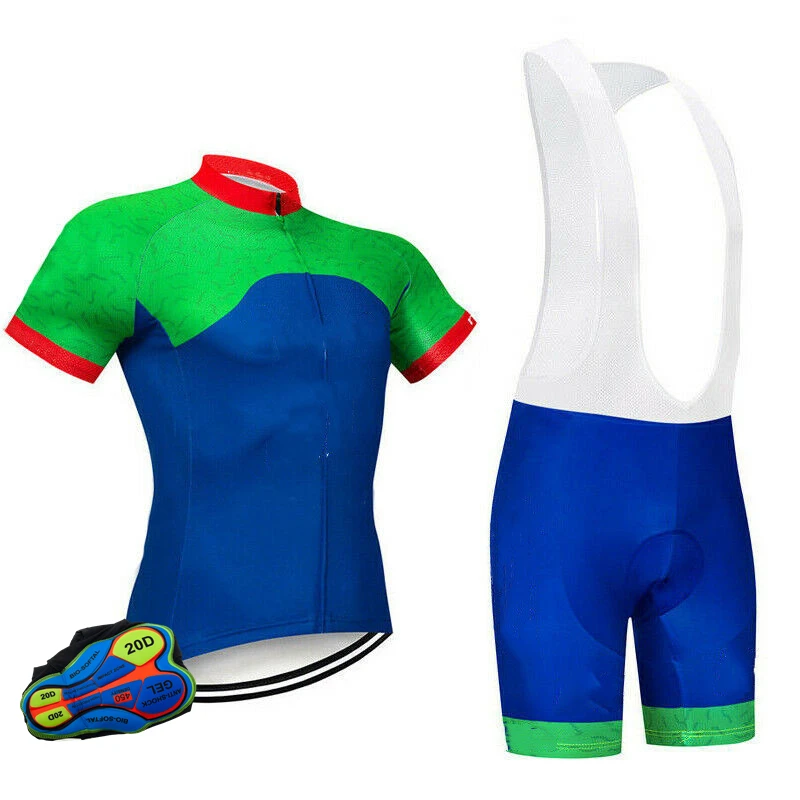 Cycling Jersey and Bib Shorts Set With Pocket Soft And Non Slip Cycling Clothing Short Sleeve New Style Printing Tight Fitting
Cycling Jersey and Bib Shorts Set With Pocket Soft And Non Slip Cycling Clothing Short Sleeve New Style Printing Tight Fitting