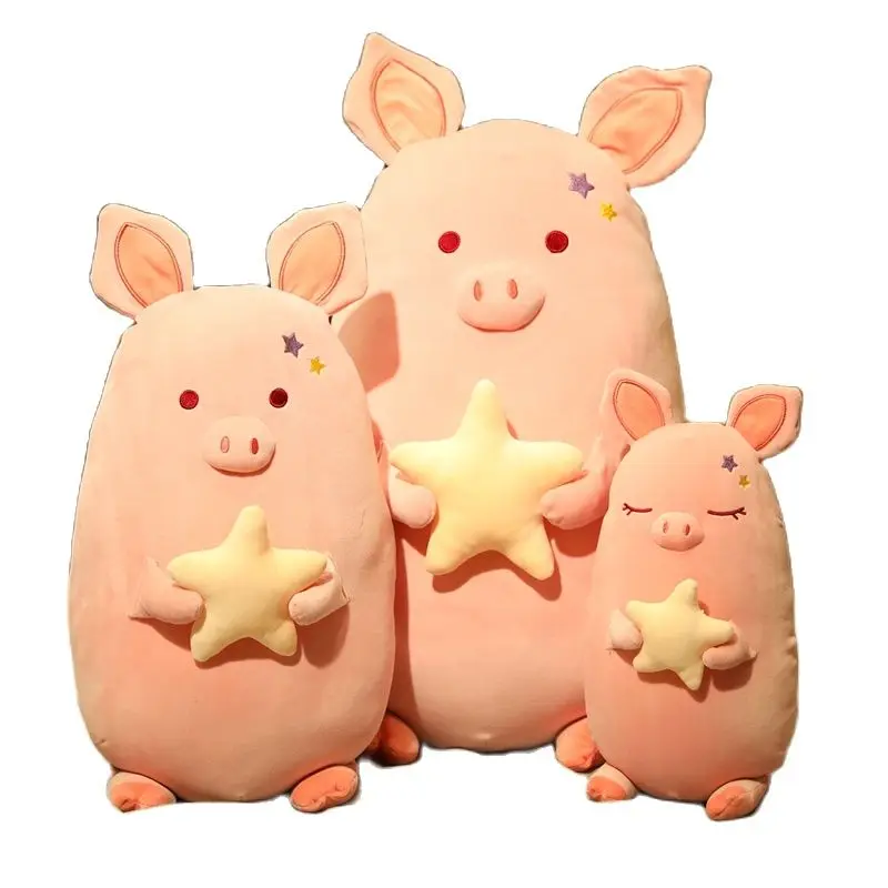 Squishy Pig Stuffed Doll Plush Piggy Toy Pink pig with star Animal Soft Plushie super soft Blanket Kids Comfortiny Gift for Kids
Squishy Pig Stuffed Doll Plush Piggy Toy Pink pig with star Animal Soft Plushie super soft Blanket Kids Comfortiny Gift for Kids