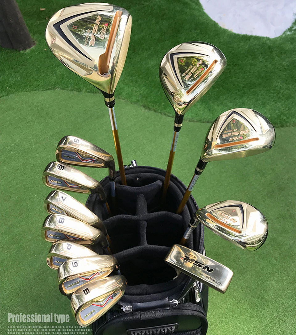Top Professional Complete Golf Clubs Set for Men Putter Bag Headcover Shafts Iron Carbon Bar Adjustable Angle Changeable Rod
Top Professional Complete Golf Clubs Set for Men Putter Bag Headcover Shafts Iron Carbon Bar Adjustable Angle Changeable Rod