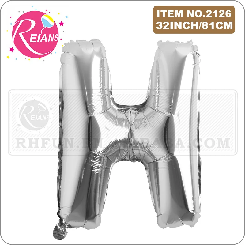 Фольгированный шар REIANS 32 дюймов серебристый 
Фольгированный шар REIANS 32 дюймов серебристый