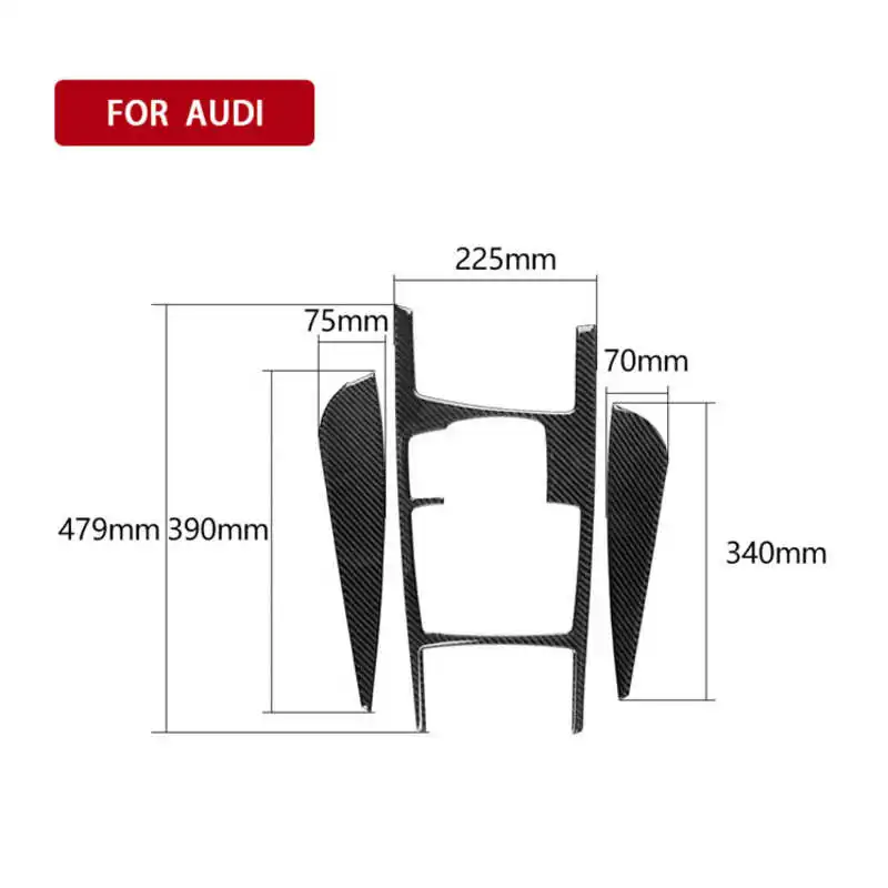 Fit For Audi A6 Real Carbon Fiber Gear Central Control CD Air Conditioning Cup Lid Decoration Accessories
Fit For Audi A6 Real Carbon Fiber Gear Central Control CD Air Conditioning Cup Lid Decoration Accessories