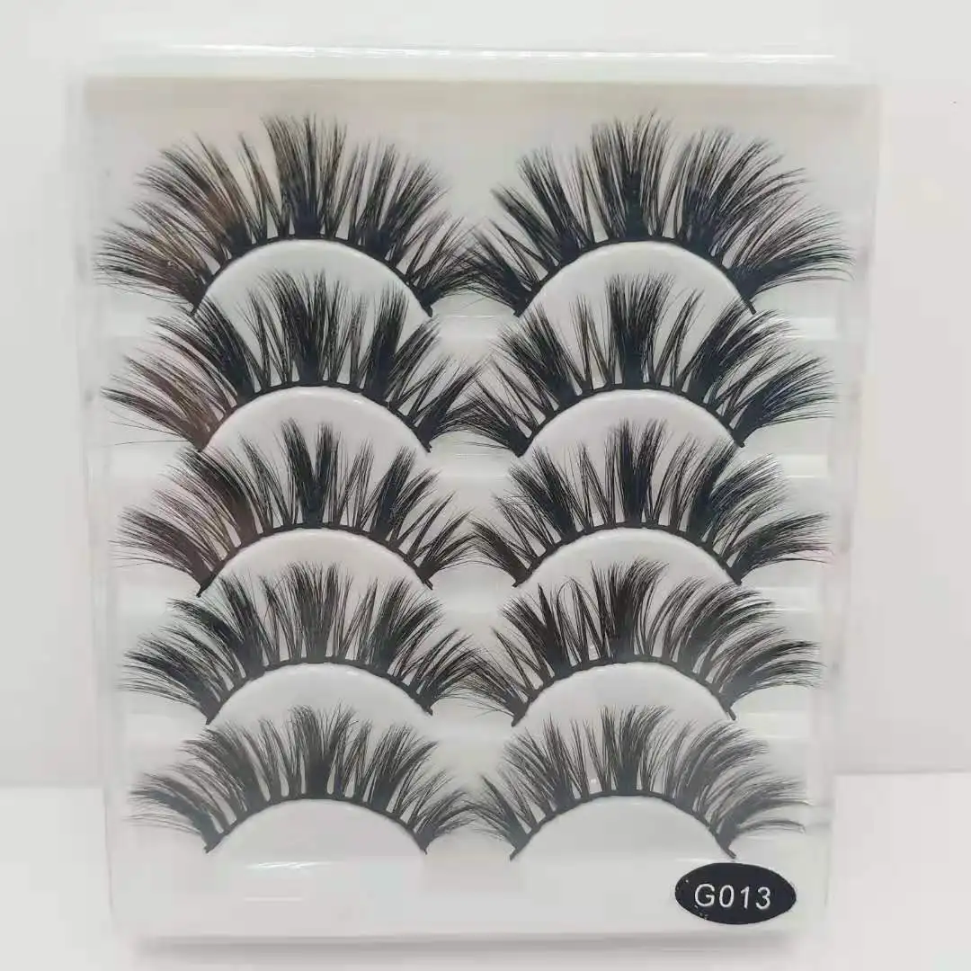 3D chemical fiber eyelashes are soft and reusable false eyelashes Miami dramatic chemical fiber eyelashes five pairs set
3D chemical fiber eyelashes are soft and reusable false eyelashes Miami dramatic chemical fiber eyelashes five pairs set