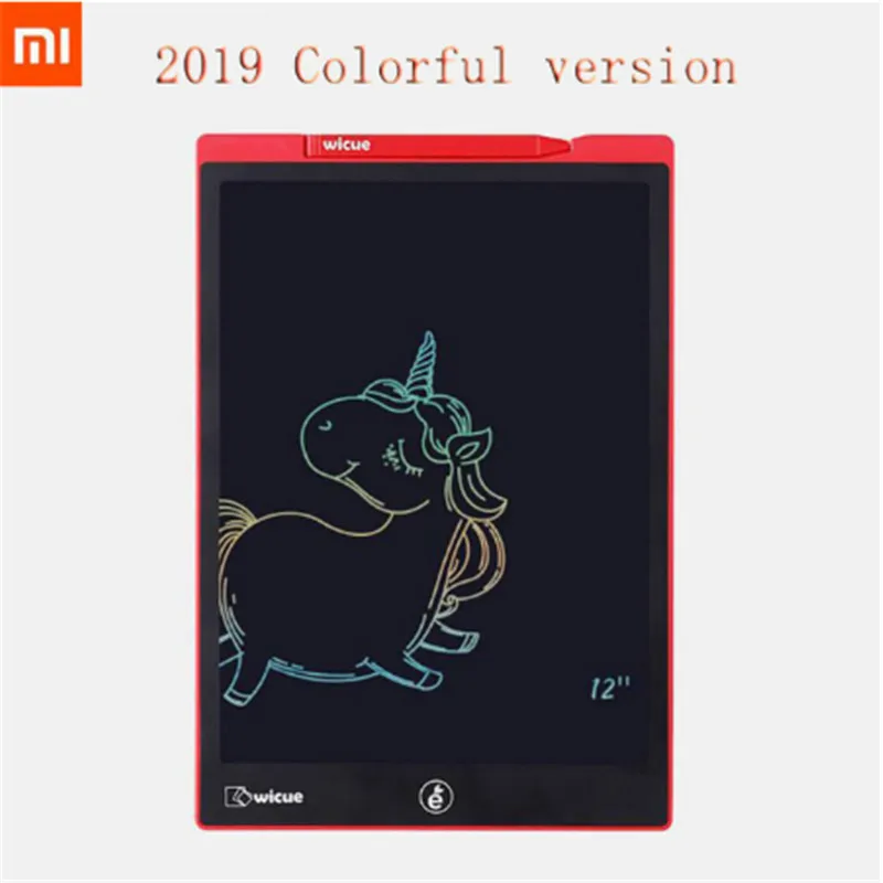 Xiaomi Wicue 12 дюймов дети ЖК почерк доска Красочные Письма планшет цифровой рисунок