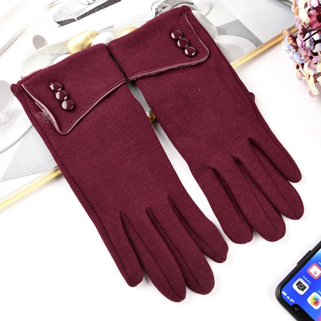Spring Winter 2020 New Fashion Women's Keep Warm Winter Cuff Soft Lining Button Decoration Gloves warm winter gloves women #11
Spring Winter 2020 New Fashion Women's Keep Warm Winter Cuff Soft Lining Button Decoration Gloves warm winter gloves women #11