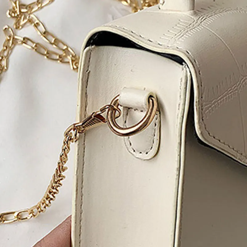 Spring Small Handbags For Women 2021 Designer Pu Leather Female Shoulder Bags Simple Crossbody Bag Chain Square Bag Purse
Spring Small Handbags For Women 2021 Designer Pu Leather Female Shoulder Bags Simple Crossbody Bag Chain Square Bag Purse