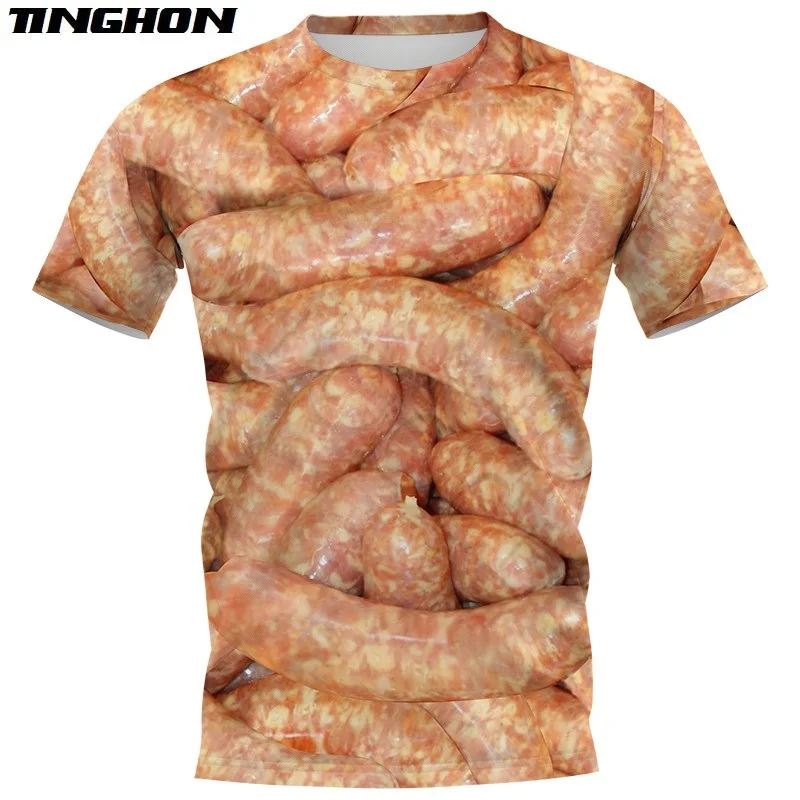 XS-7XL Fashion Sausage Party Food 3D Print T-shirts Men Women Fashion Clothes Summer Tee Shirts Tops
XS-7XL Fashion Sausage Party Food 3D Print T-shirts Men Women Fashion Clothes Summer Tee Shirts Tops