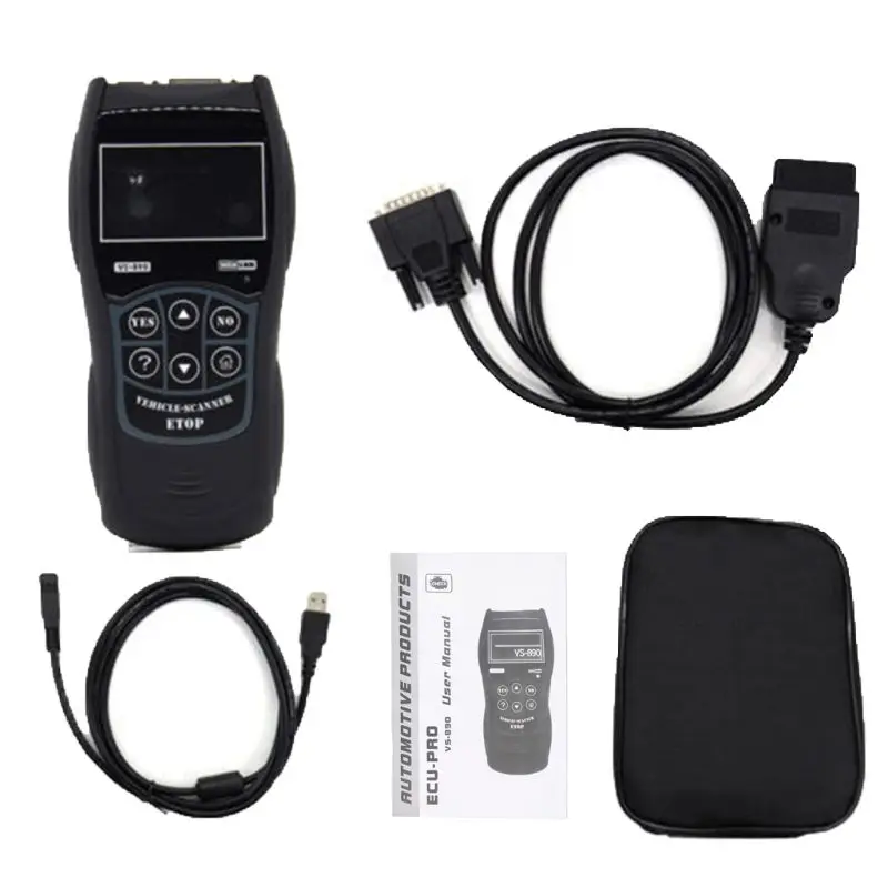 OBD2 Scanner VS890 Fault Code Reader Auto Diagnostic-Tool Universal For Car OBD 2 II OBDII VS 890
OBD2 Scanner VS890 Fault Code Reader Auto Diagnostic-Tool Universal For Car OBD 2 II OBDII VS 890
