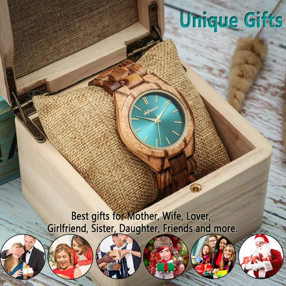 Shifenmei Wood Watch Women Luxury Brand Watches Women Fashion Watch 2020 Quartz Wooden Minimalist Bracelet Clock Zegarek Damski
Shifenmei Wood Watch Women Luxury Brand Watches Women Fashion Watch 2020 Quartz Wooden Minimalist Bracelet Clock Zegarek Damski