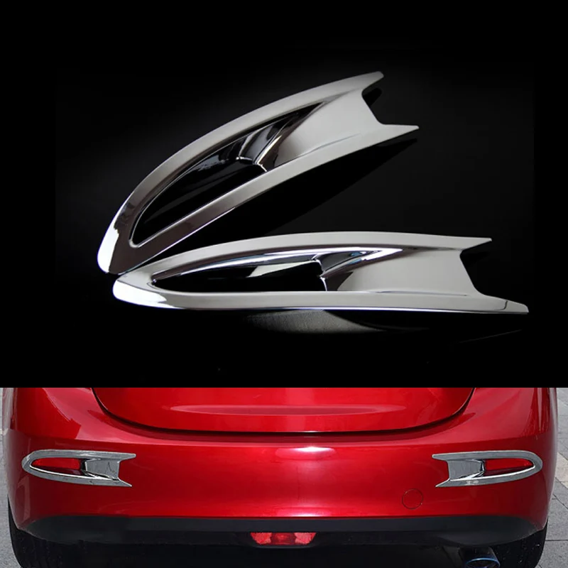 ABS Chrome For MAZDA 3 AXELA 2017 2018 accessories car styling Sedan Rear Fog Lamp Decoration cover Trim 2pcs
ABS Chrome For MAZDA 3 AXELA 2017 2018 accessories car styling Sedan Rear Fog Lamp Decoration cover Trim 2pcs