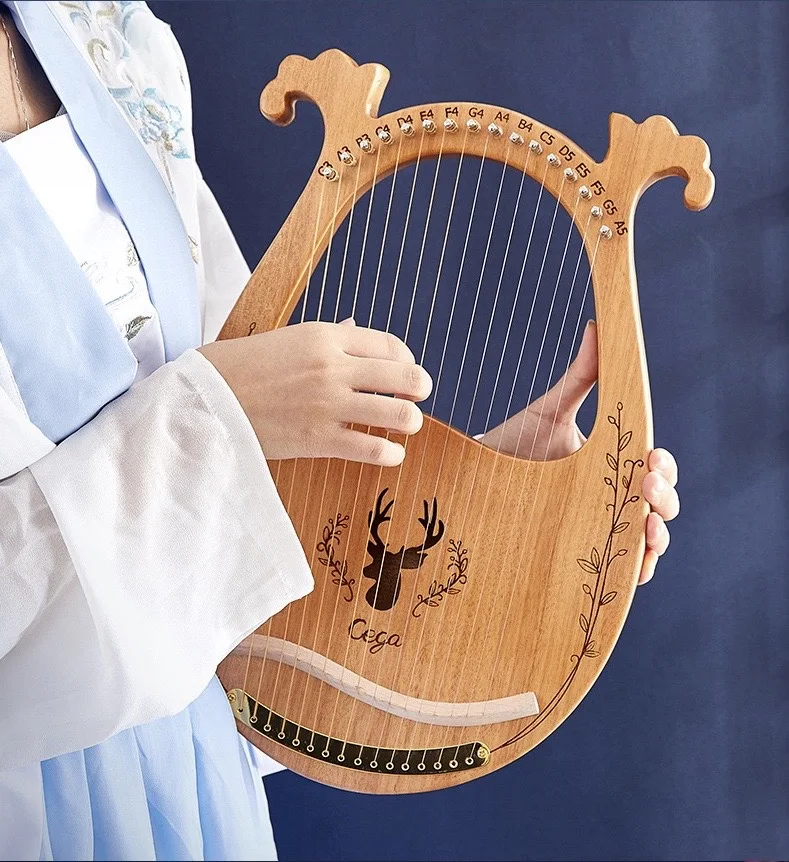 Lyre 16 Strings Wooden Mahogany Kid Harp For Early Children Music Education Instrument Musicial Gift
Lyre 16 Strings Wooden Mahogany Kid Harp For Early Children Music Education Instrument Musicial Gift