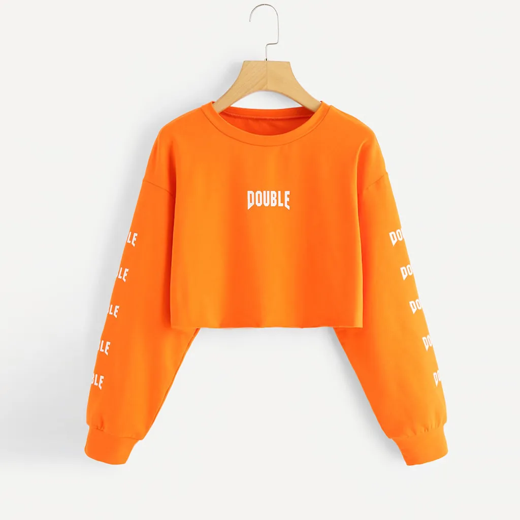 Hoodies Women Leisure Letter Printed Long Sleeve Hooded Womens Pullover Soft Cotton Korean Style Ladies Short Tops Blouse
Hoodies Women Leisure Letter Printed Long Sleeve Hooded Womens Pullover Soft Cotton Korean Style Ladies Short Tops Blouse