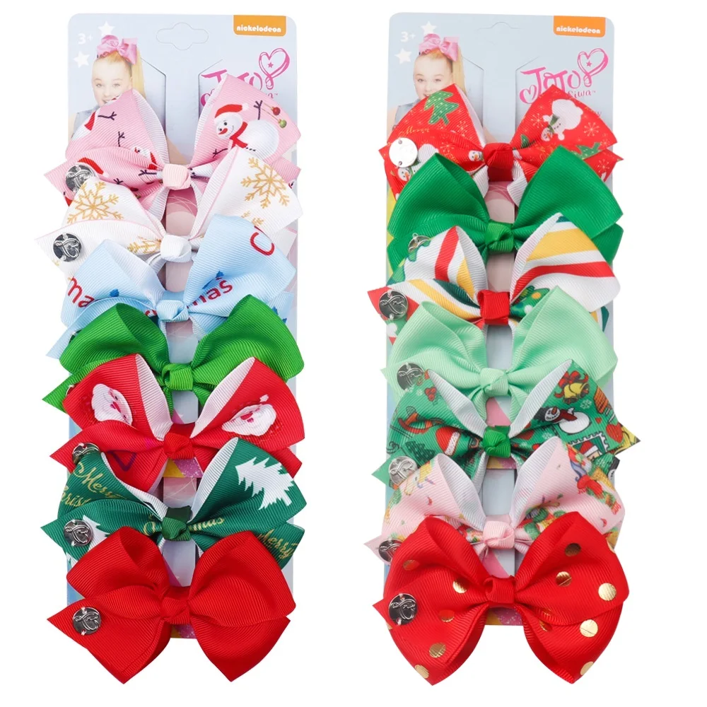 7Pcs/set Christmas JOJO Bows Siwa Printed Rainbow Hair Bows Baby Girl Boutique JOJO Clip Hair Clip Hairgrips Hair Accessories
7Pcs/set Christmas JOJO Bows Siwa Printed Rainbow Hair Bows Baby Girl Boutique JOJO Clip Hair Clip Hairgrips Hair Accessories