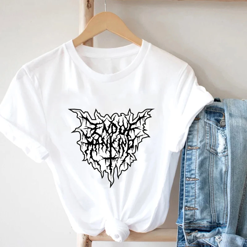 Cool Design Urban T-Shirts Women Short Sleeve Simple Fashion Cartoon Graphic Printed Short Sleeve Summer Tops For Women 2021
Cool Design Urban T-Shirts Women Short Sleeve Simple Fashion Cartoon Graphic Printed Short Sleeve Summer Tops For Women 2021
