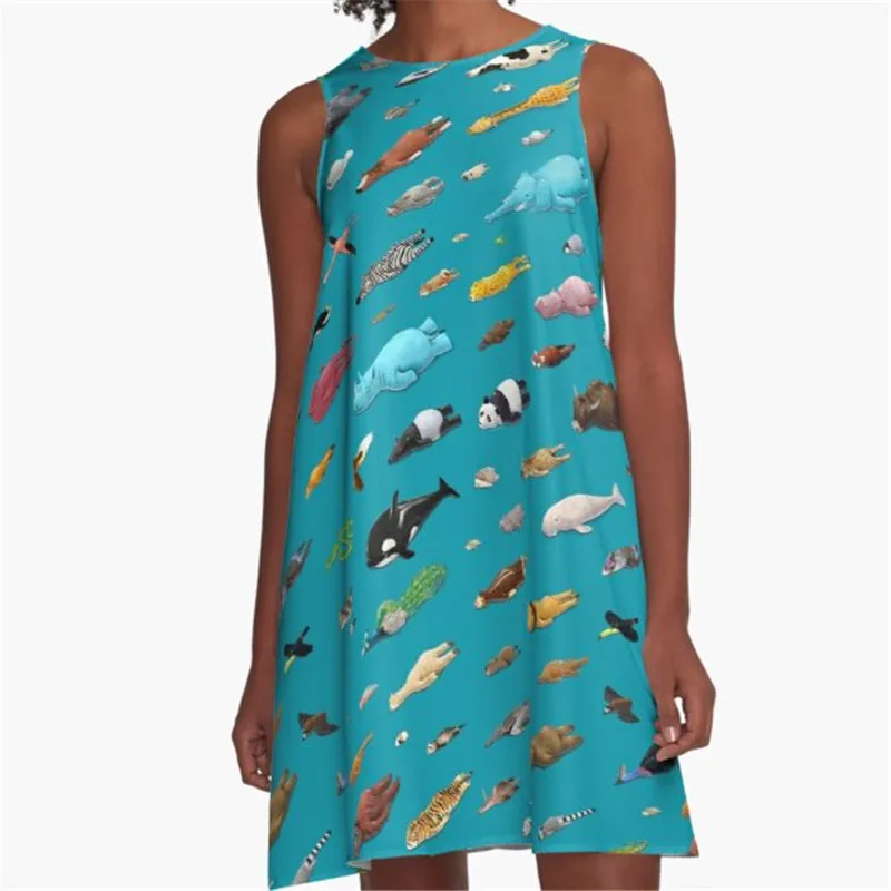 Fashion Women summer dresses silent Cats pattern Printed A-Line Boho Dress for women harajuku Sexy ladies mini short beach dress
Fashion Women summer dresses silent Cats pattern Printed A-Line Boho Dress for women harajuku Sexy ladies mini short beach dress