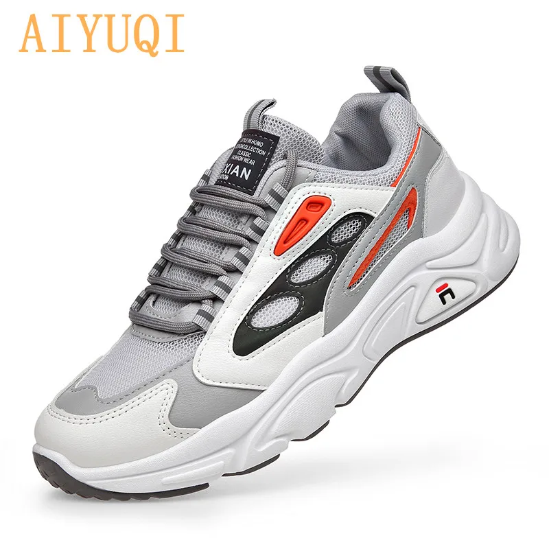 AIYUQI Men Shoes Sneaker 2021 Summer Lace-up Mesh Breathable Sneakers Men Thick-soled Fashion Trend Male Student Shoes
AIYUQI Men Shoes Sneaker 2021 Summer Lace-up Mesh Breathable Sneakers Men Thick-soled Fashion Trend Male Student Shoes