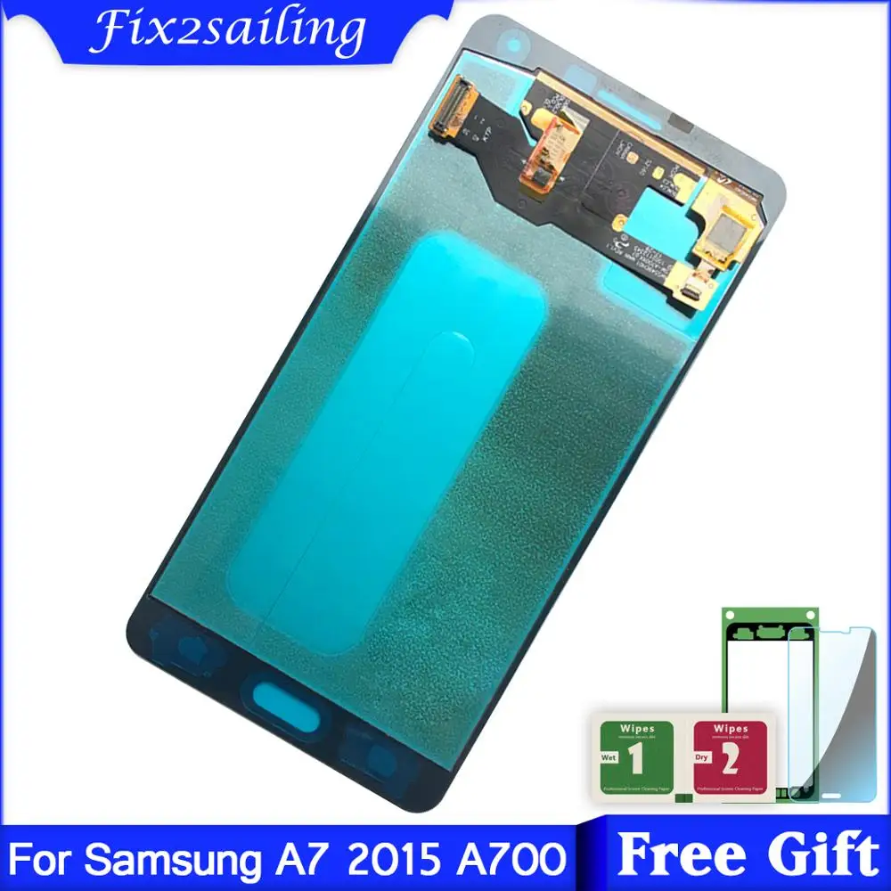 Фото 5 50 дюймов A7 дисплей для Samsung Galaxy 2015 A700 A7000 A700H A700F A700FD ЖК сенсорный экран дигитайзер