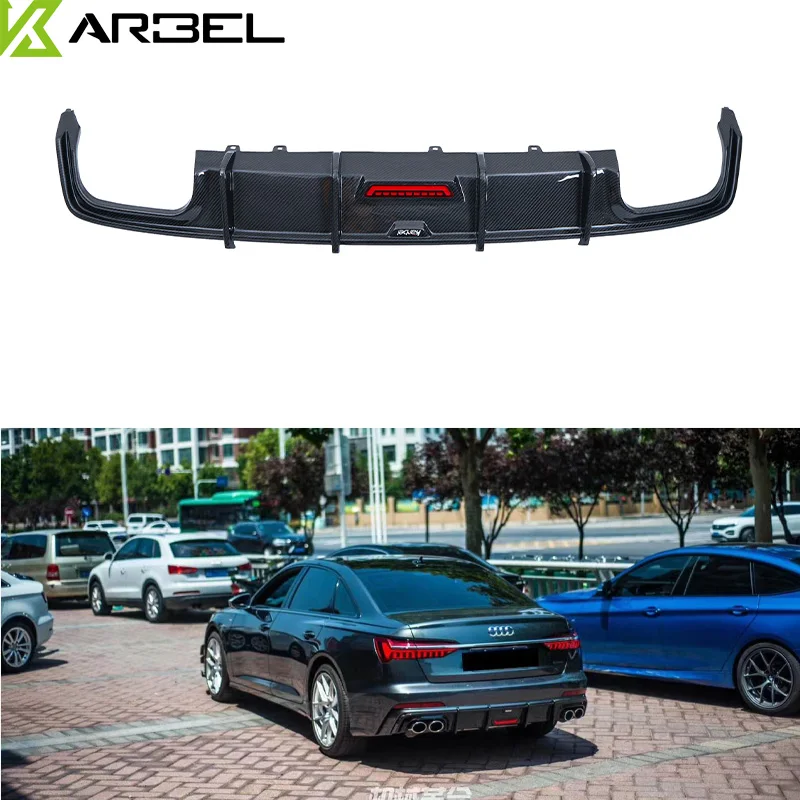Karbel New Carbon Car Spare Parts Accessory Body Kit Fiber Rear Bumper for Audi A6 2019-2020
Karbel New Carbon Car Spare Parts Accessory Body Kit Fiber Rear Bumper for Audi A6 2019-2020