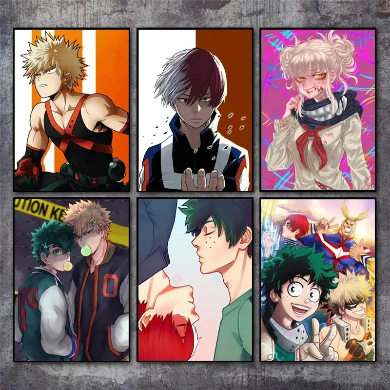 Japan Anime My Hero Academia Canvas Painting Cartoon Posters and Prints Wall Art Picture for Kidsroom Home Decor Cuadros
Japan Anime My Hero Academia Canvas Painting Cartoon Posters and Prints Wall Art Picture for Kidsroom Home Decor Cuadros