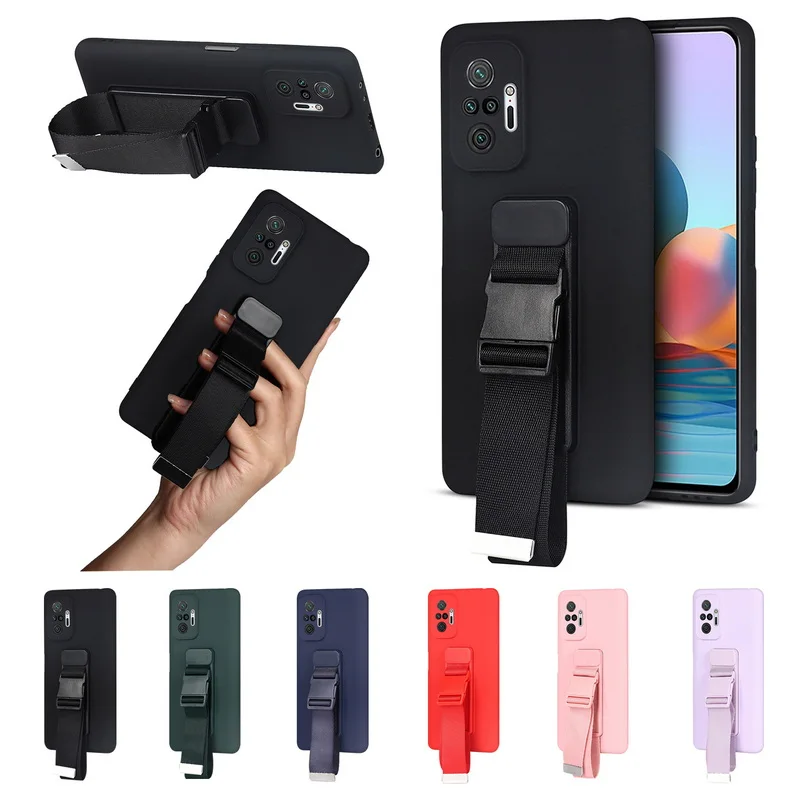 Модный спортивный чехол для телефона с ремешком на запястье для Xiaomi Mi 11 Lite Redmi Note 10 Pro Max противоударный чехол из ТПУ с ремешком на руку
Модный спортивный чехол для телефона с ремешком на запястье для Xiaomi Mi 11 Lite Redmi Note 10 Pro Max противоударный чехол из ТПУ с ремешком на руку