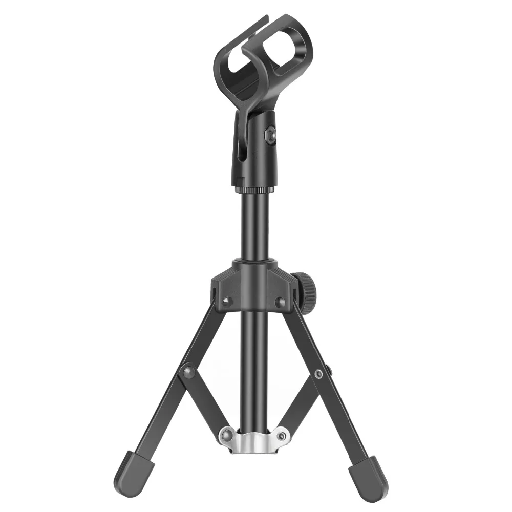 Universal Desktop Metal Bracket USB Condenser Microphone Stand Karaoke Microphone Tripod with Mic Holder Clip Portable Foldable
Universal Desktop Metal Bracket USB Condenser Microphone Stand Karaoke Microphone Tripod with Mic Holder Clip Portable Foldable