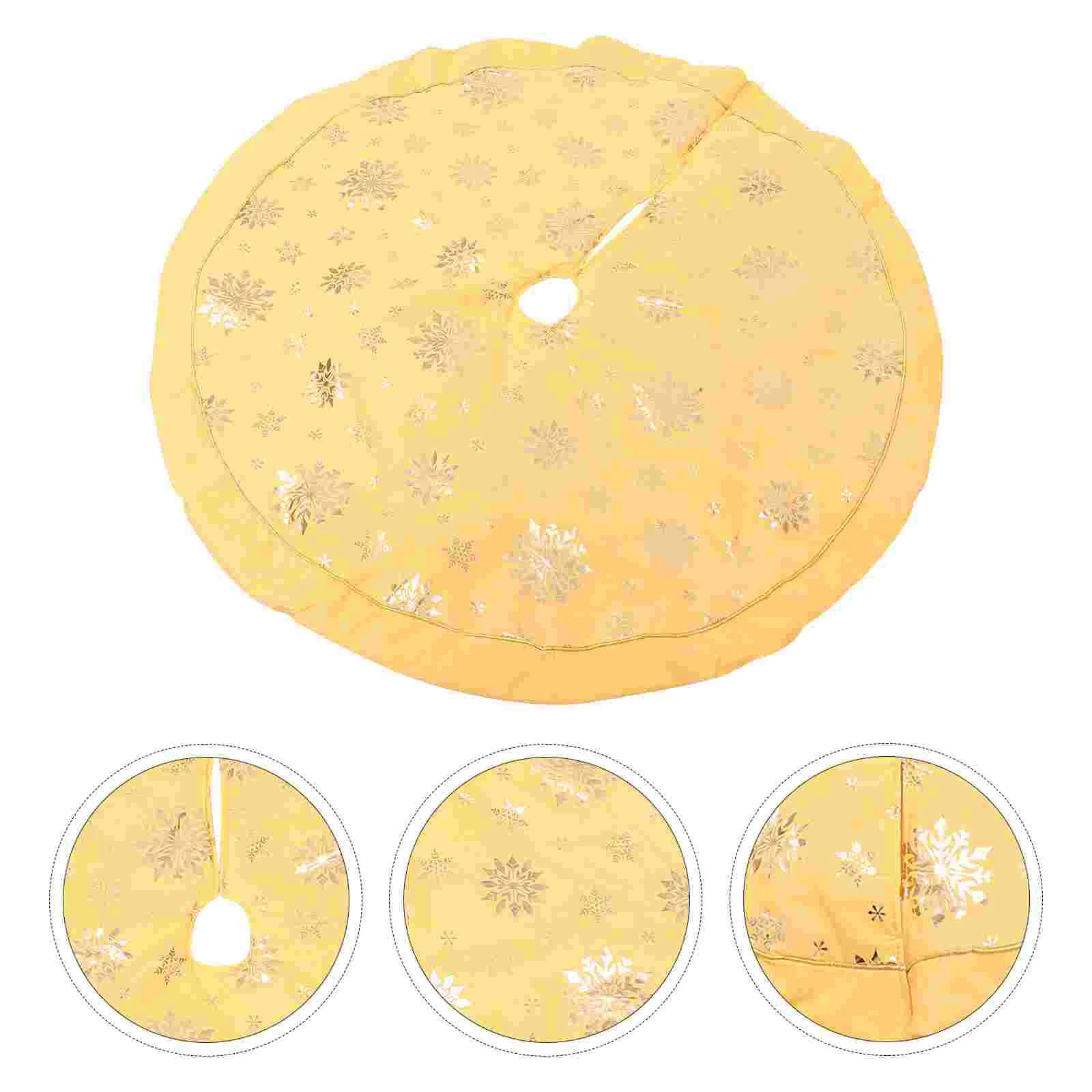 1Pc Thicken Snowflake Tree Skirt Creative Christmas Tree Decoration Party Supply
1Pc Thicken Snowflake Tree Skirt Creative Christmas Tree Decoration Party Supply