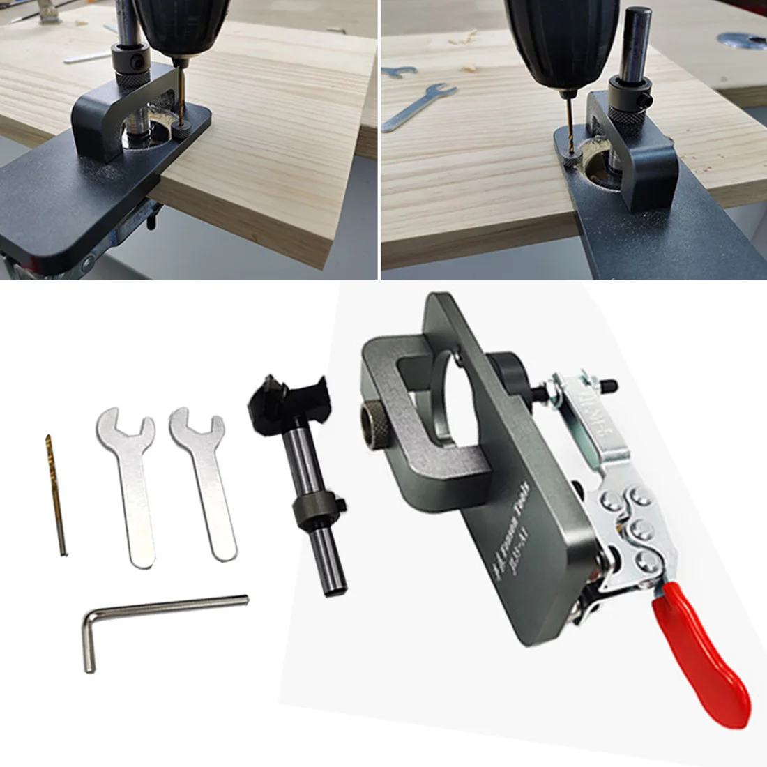 Woodworking Hole Drilling Guide Locator 35mm Hinge Boring Jig Aluminum Alloy Opener Template Door Cabinets Woodworking Hole Open
Woodworking Hole Drilling Guide Locator 35mm Hinge Boring Jig Aluminum Alloy Opener Template Door Cabinets Woodworking Hole Open