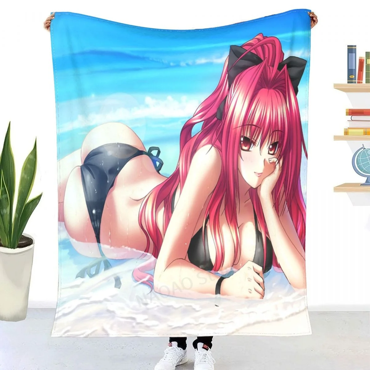 Sexy Anime Girl Settled On The Beach Throw Blanket Sheets on the bed blanket/ on the sofa decorative bedspreads for children
Sexy Anime Girl Settled On The Beach Throw Blanket Sheets on the bed blanket/ on the sofa decorative bedspreads for children