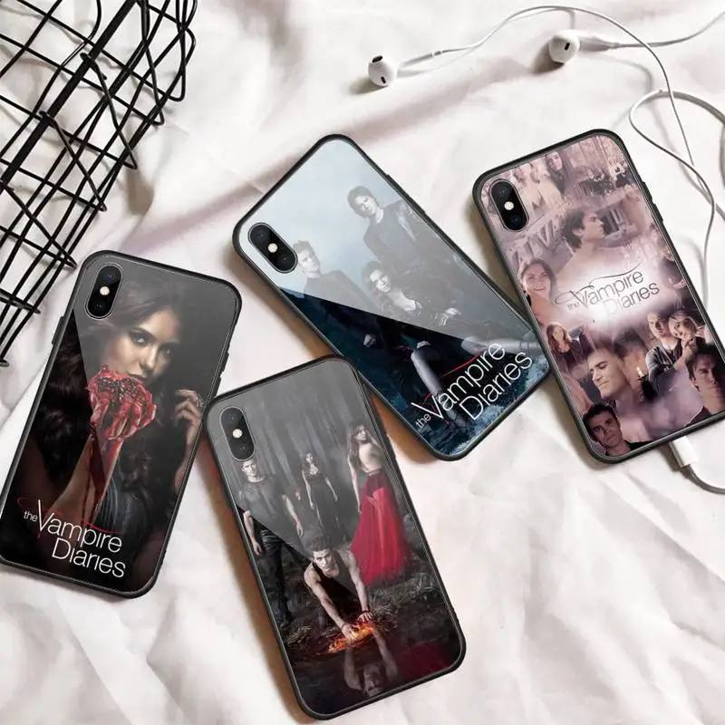 The Vampire Diaries Phone Case Tempered glass For iphone 5C 6 6S 7 8 plus X XS XR 11 PRO MAX
The Vampire Diaries Phone Case Tempered glass For iphone 5C 6 6S 7 8 plus X XS XR 11 PRO MAX