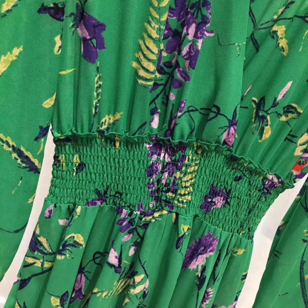 dresses woman party night Women flower print chiffon dress 2019 new V neck long sleeve elastic waist lady slim irregular dress
dresses woman party night Women flower print chiffon dress 2019 new V neck long sleeve elastic waist lady slim irregular dress